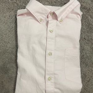 Crown & ivy button up button Down pink XL